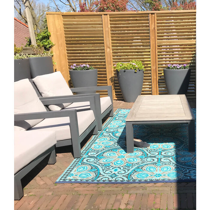 Wonder Rugs Großes magisches blauenes Outdoor-Teppich