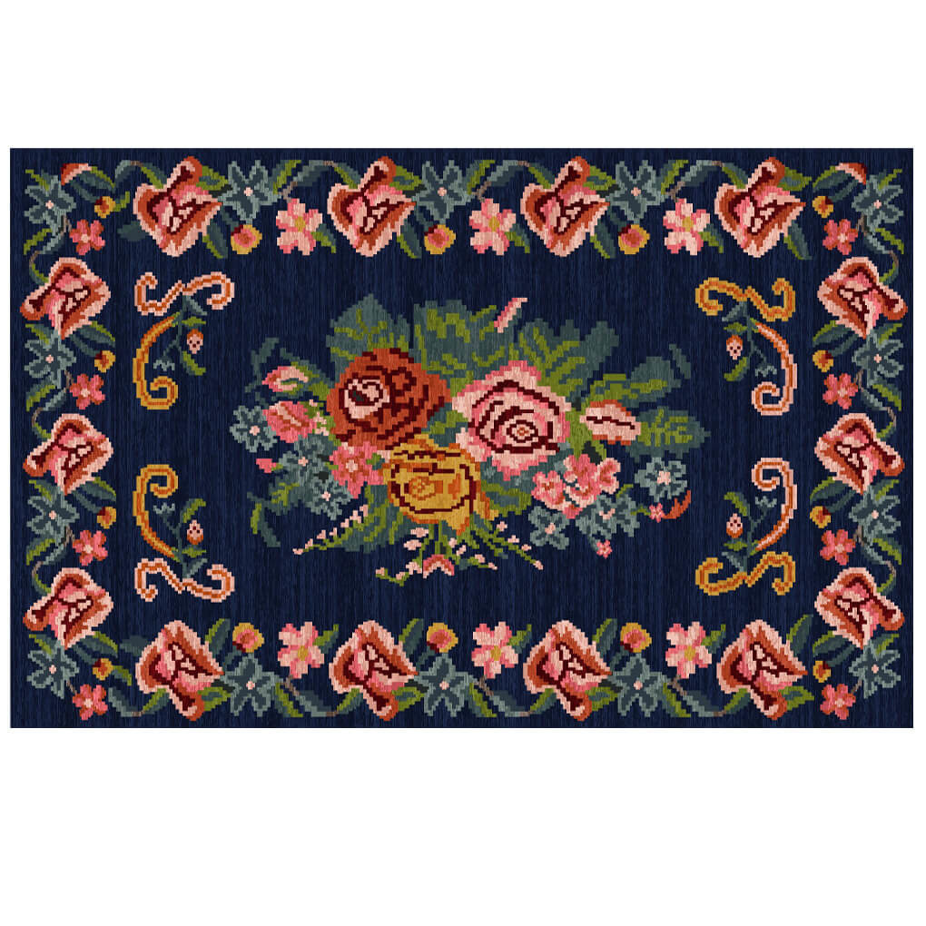 Badmat Flower Kilim