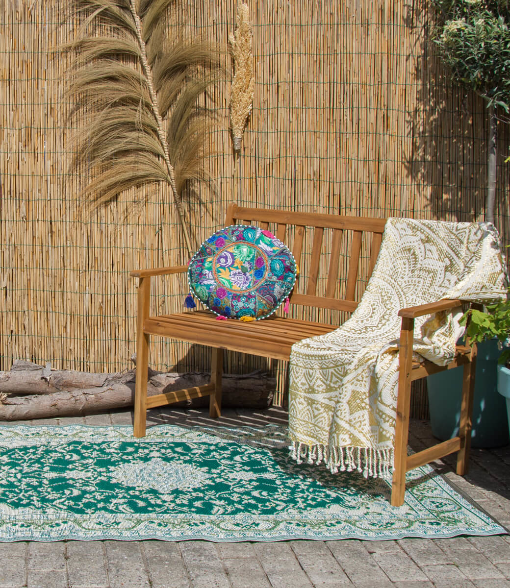 Wonder Rugs Grüner Gartenteppich