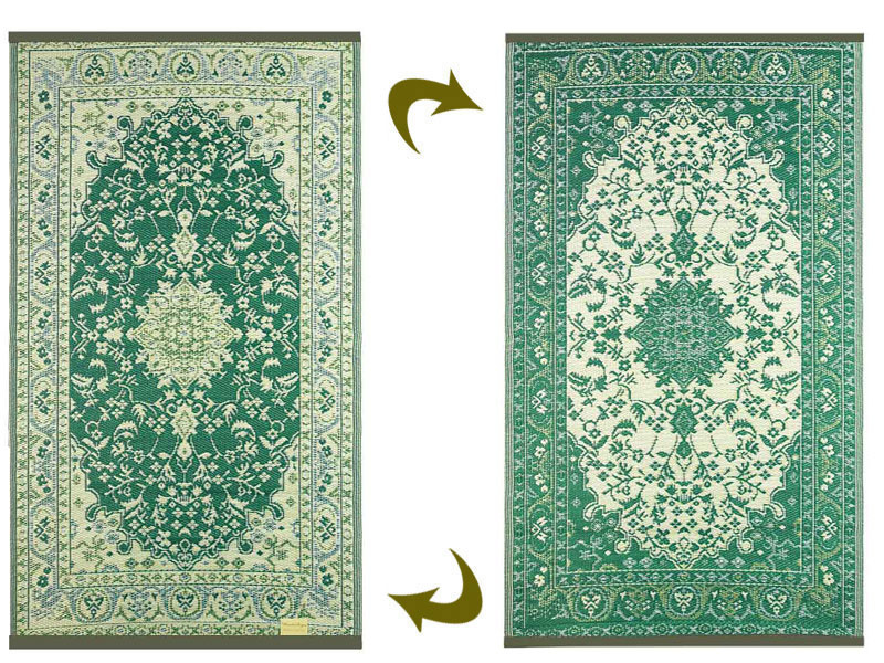 Wonder Rugs Grüner Gartenteppich