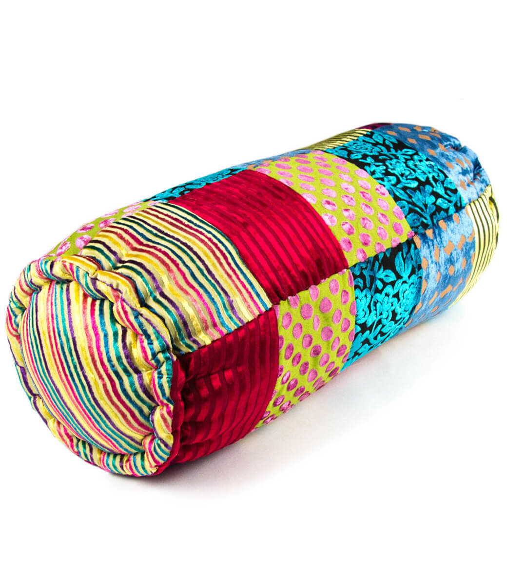 Farbenfrohes Kissenrolle