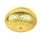 Filigrane Deckenlampe in Gold