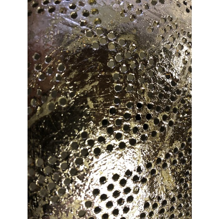 Orientalische Deckenlampe in Silber