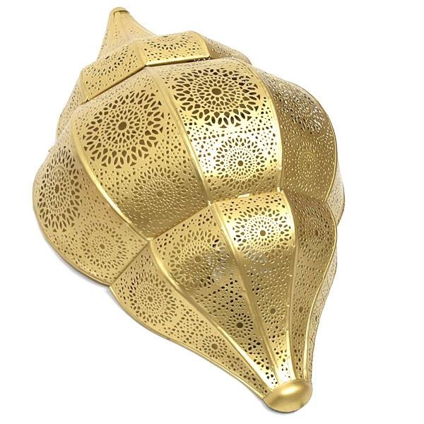 Goldene orientalische Wandlampe
