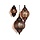 3-teiliges Set orientalischer Hängelampen