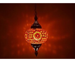 Orientalische Hängelampe rot
