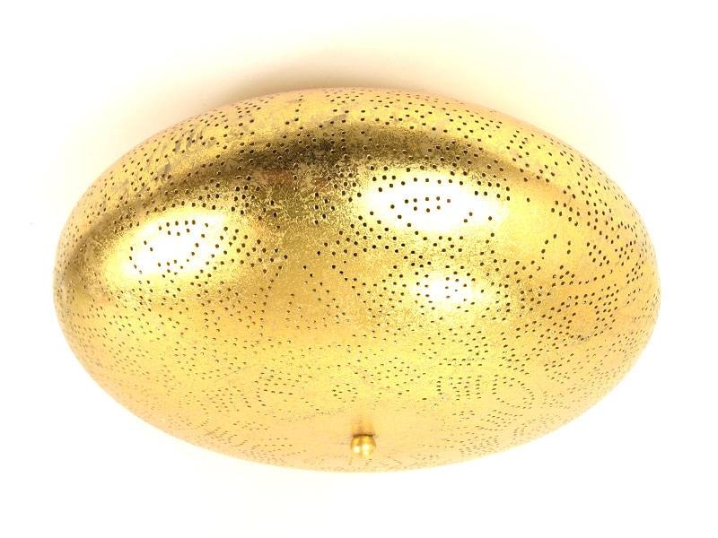 Arabische Deckenleuchte in Gold