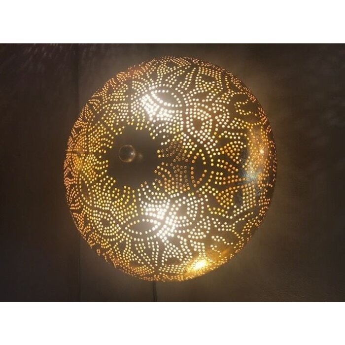 Arabische Deckenleuchte in Gold