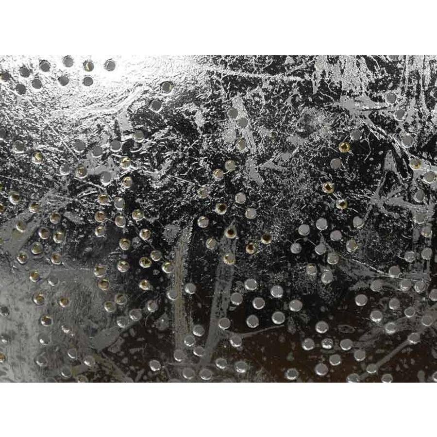 Filigrane runde silberne Hängelampe