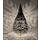 Orientalische Tischlampe in Silber
