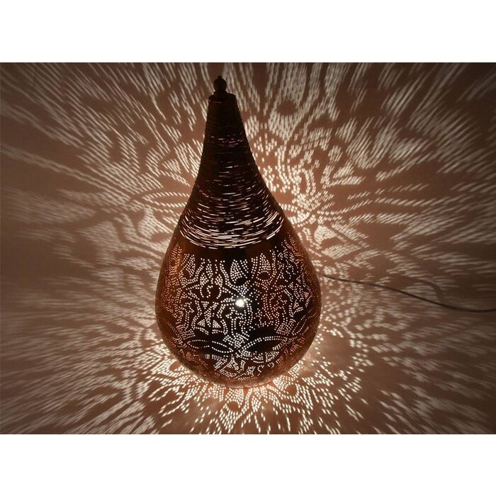 Orientalische Kupfertischlampe