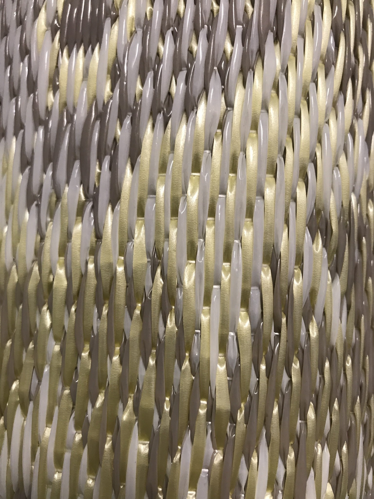 Wonder Rugs Persischer Außenläufer in Taupe und Gold