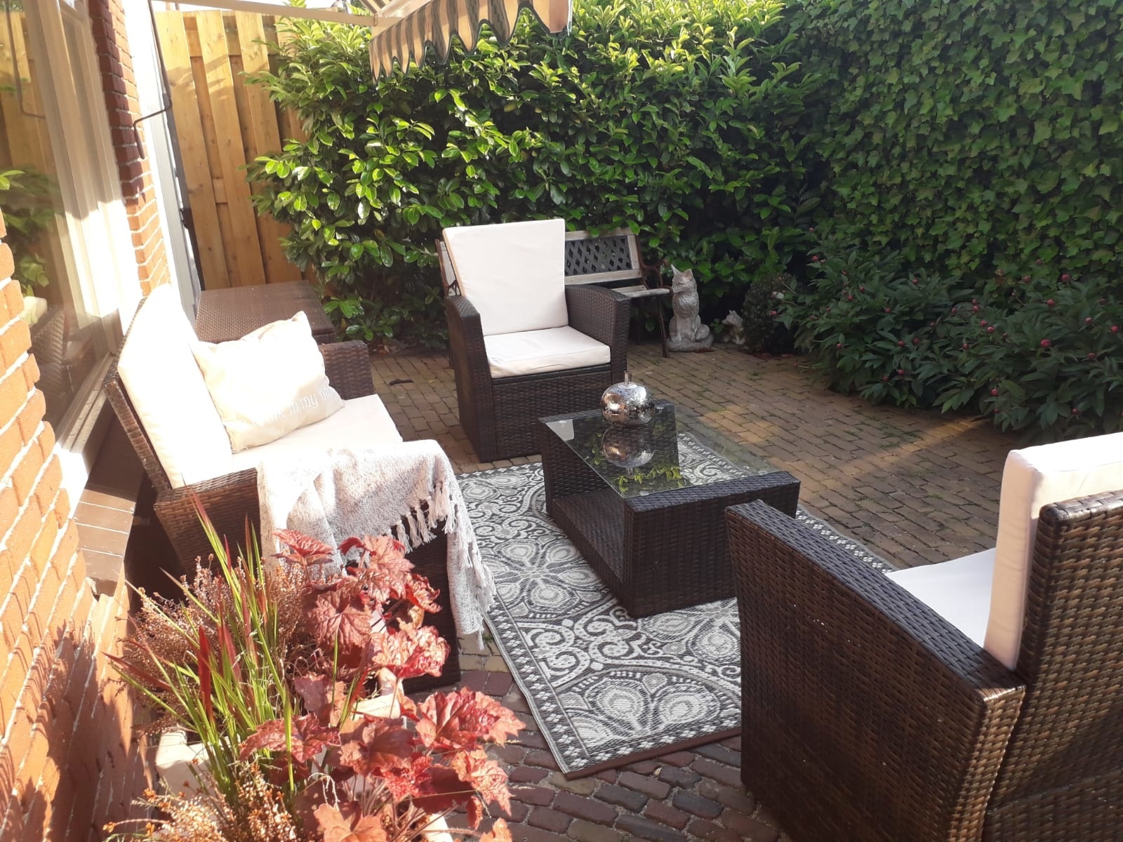 Wonder Rugs Brauner Taupe Orientalischer Außenläufer