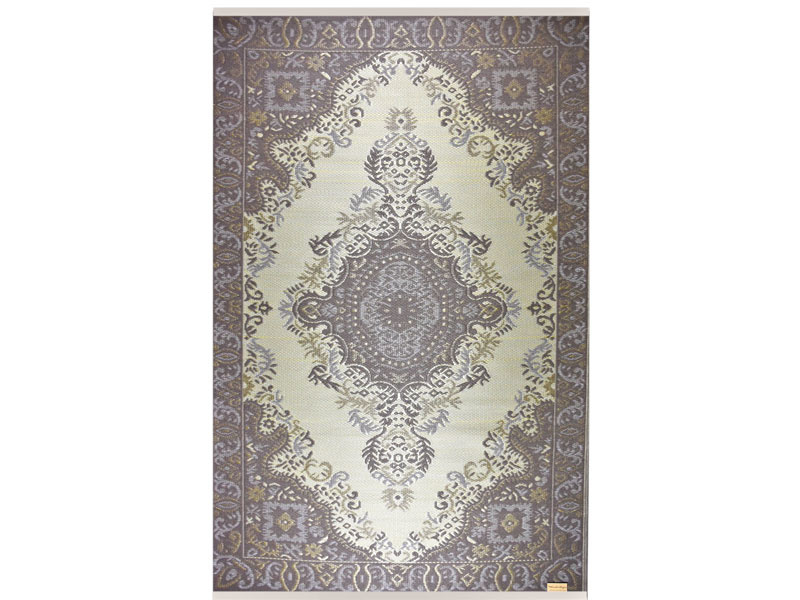 Wonder Rugs Persischer Taupe-Außenläufer.