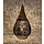 Orientalische Tischlampe schwarz mit Gold