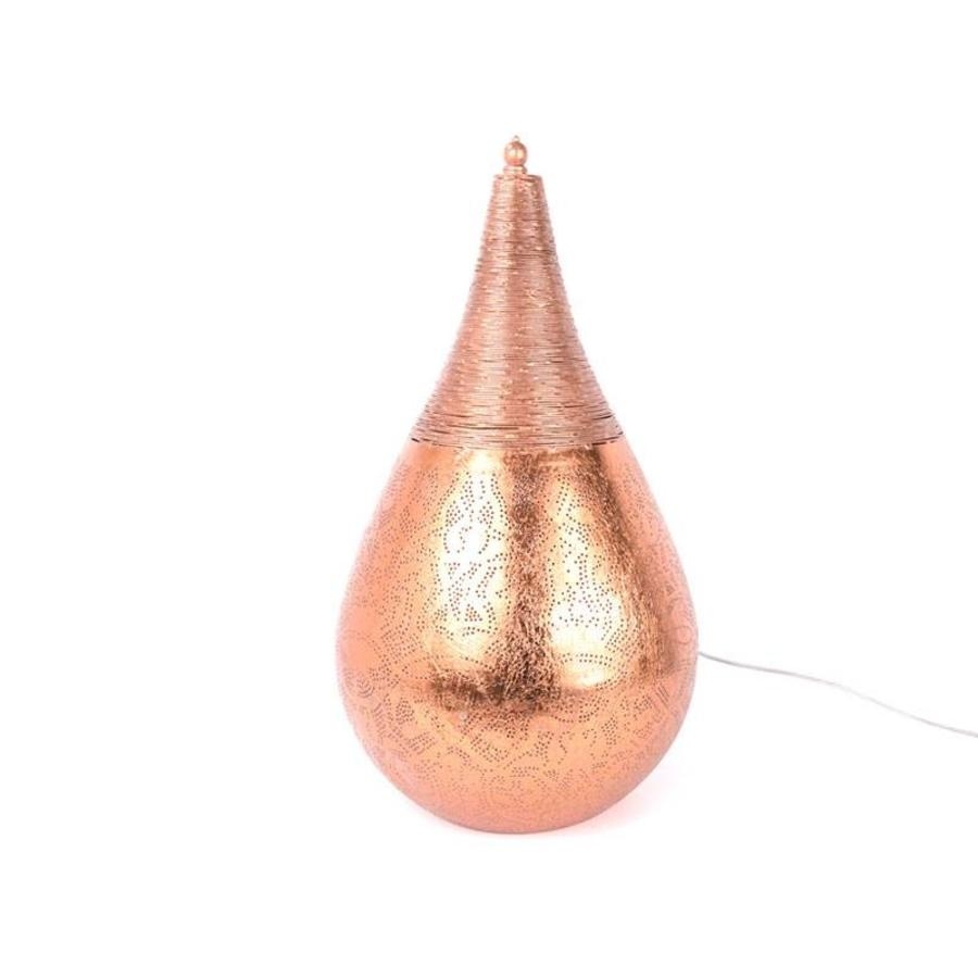Orientalische Tischlampe Kupfer