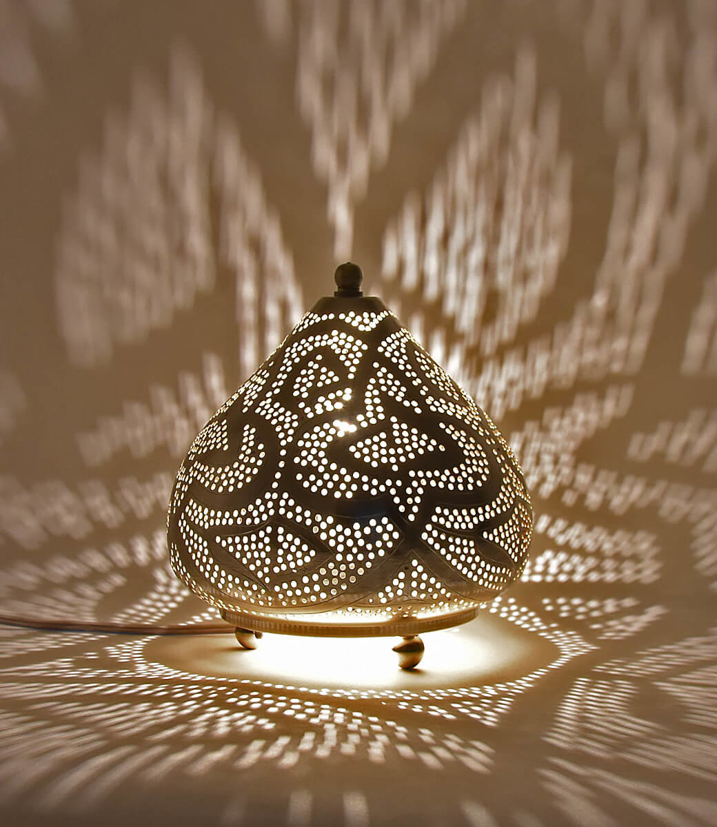 Kleine orientalische Tischlampe