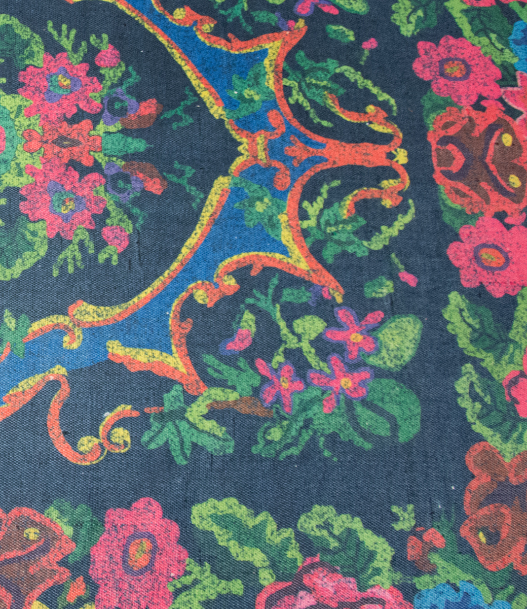 Wonder Rugs Outdoor teppich mit Schwarzem Rosenkelim-Muster