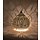 Silberner orientalischer Tischlampe