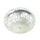 Deckenleuchte 50 cm Silber im Vintage-Stil