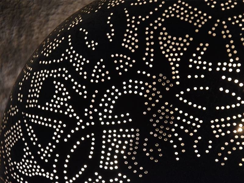 Deckenleuchte 50 cm Silber im Vintage-Stil