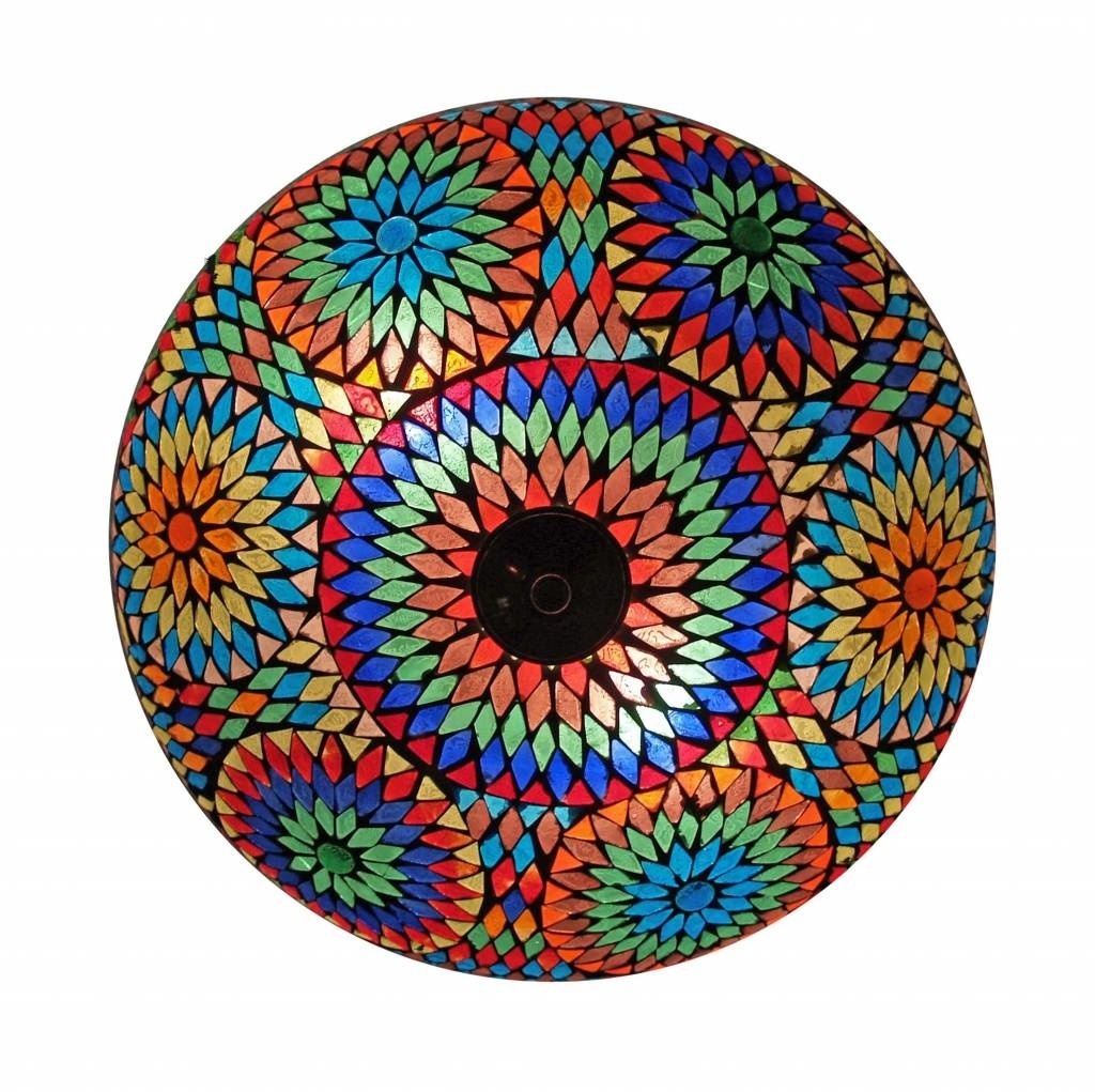Deckenleuchte mit Mosaik