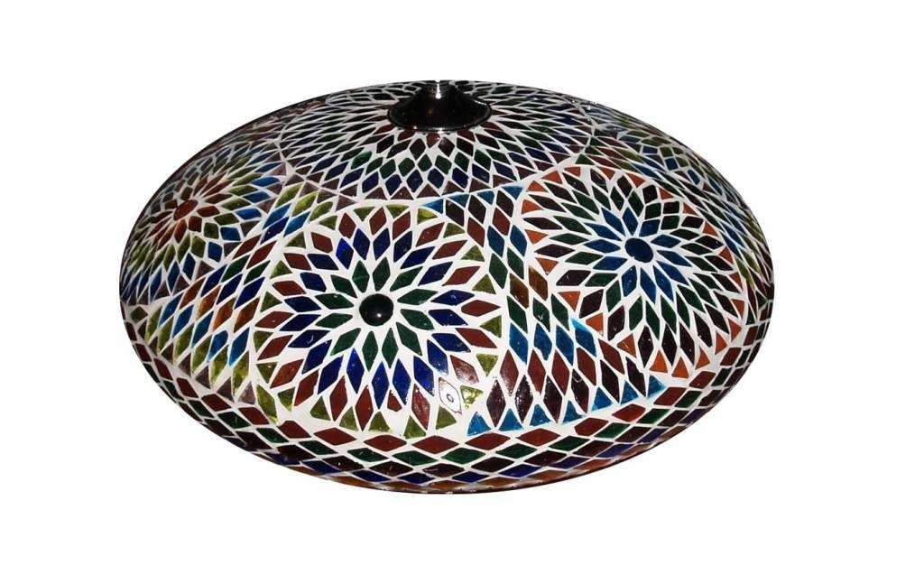 Deckenleuchte mit Mosaik