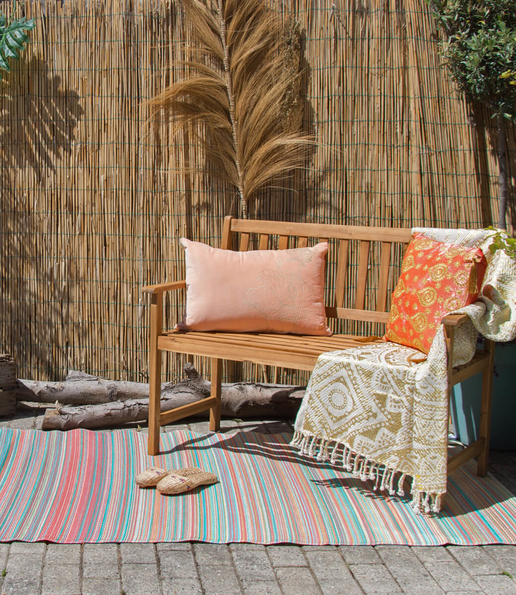 Wonder Rugs Outdoor-Teppich in Pastellfarben