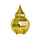 1001 Nacht goldene Tischlampe