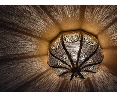 1001 Nacht Deckenlampe im White-Wash