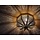 1001 Nacht Deckenlampe im White-Wash-Look.