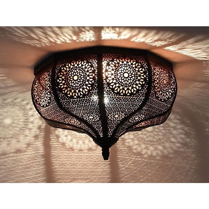 1001 Nacht Deckenlampe Kupfer