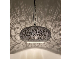 Hängelampe Silber UFO