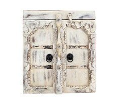 Weißes orientalisches Wandkästchen