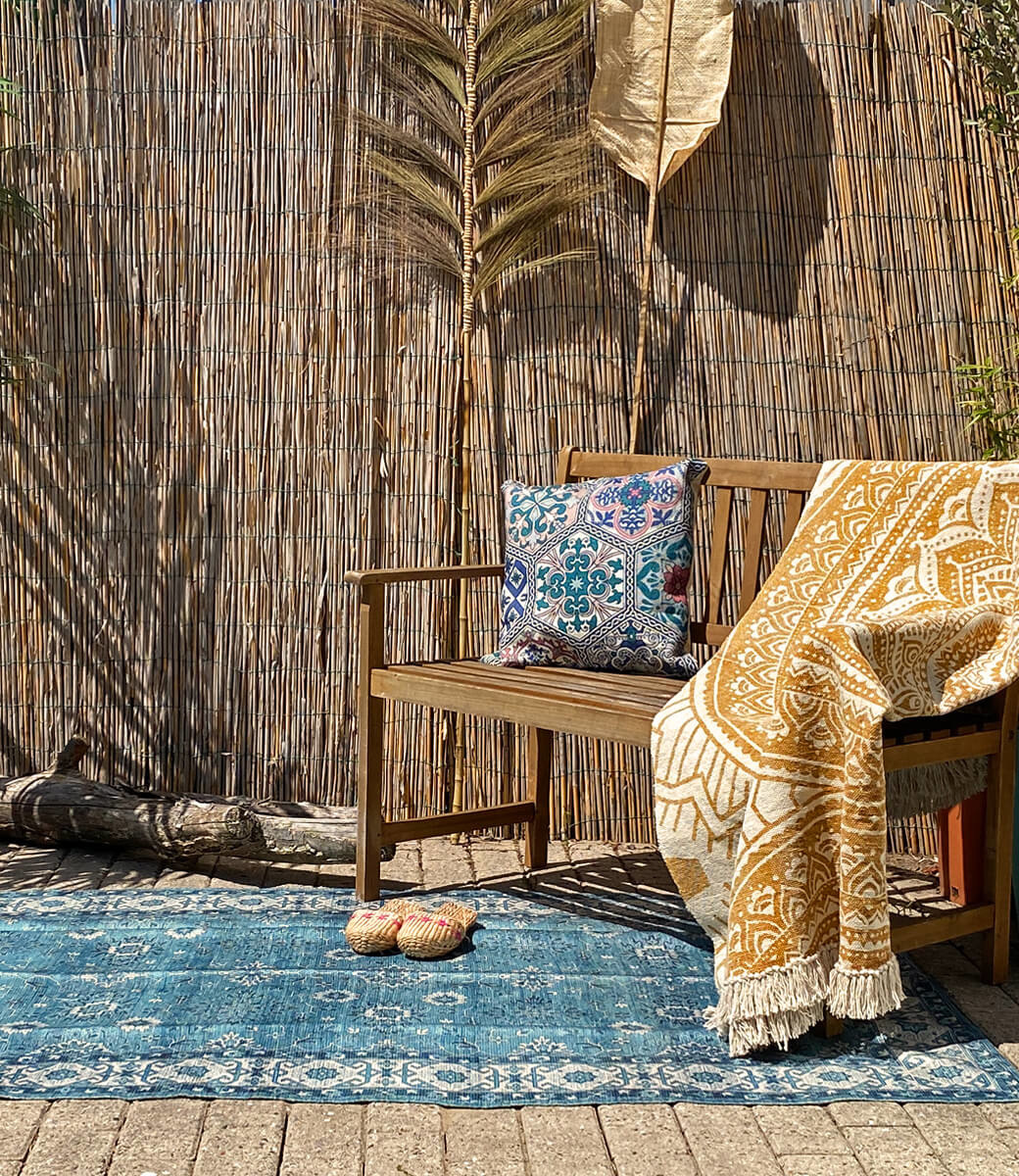 Wonder Rugs Outdoor-Teppich in Petrol
