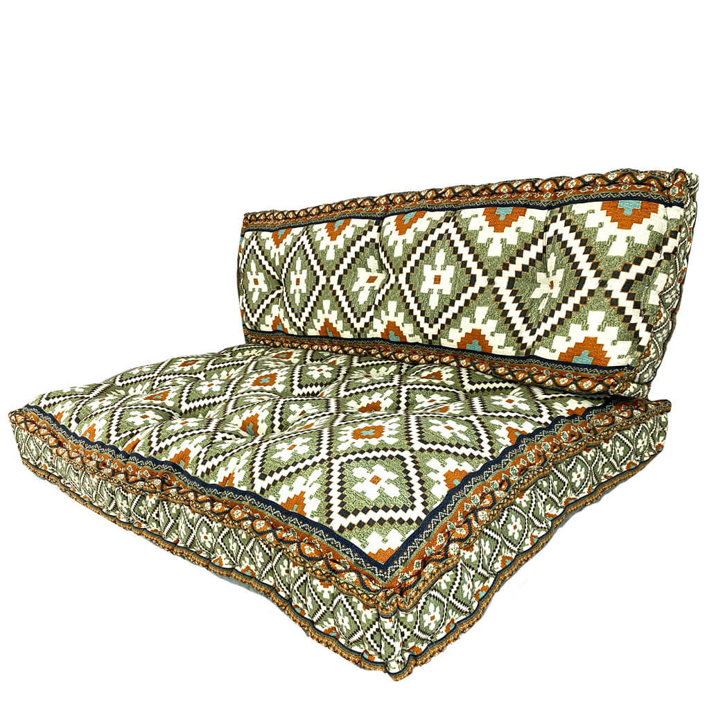 Pallettenkissen mit orientalischem Design