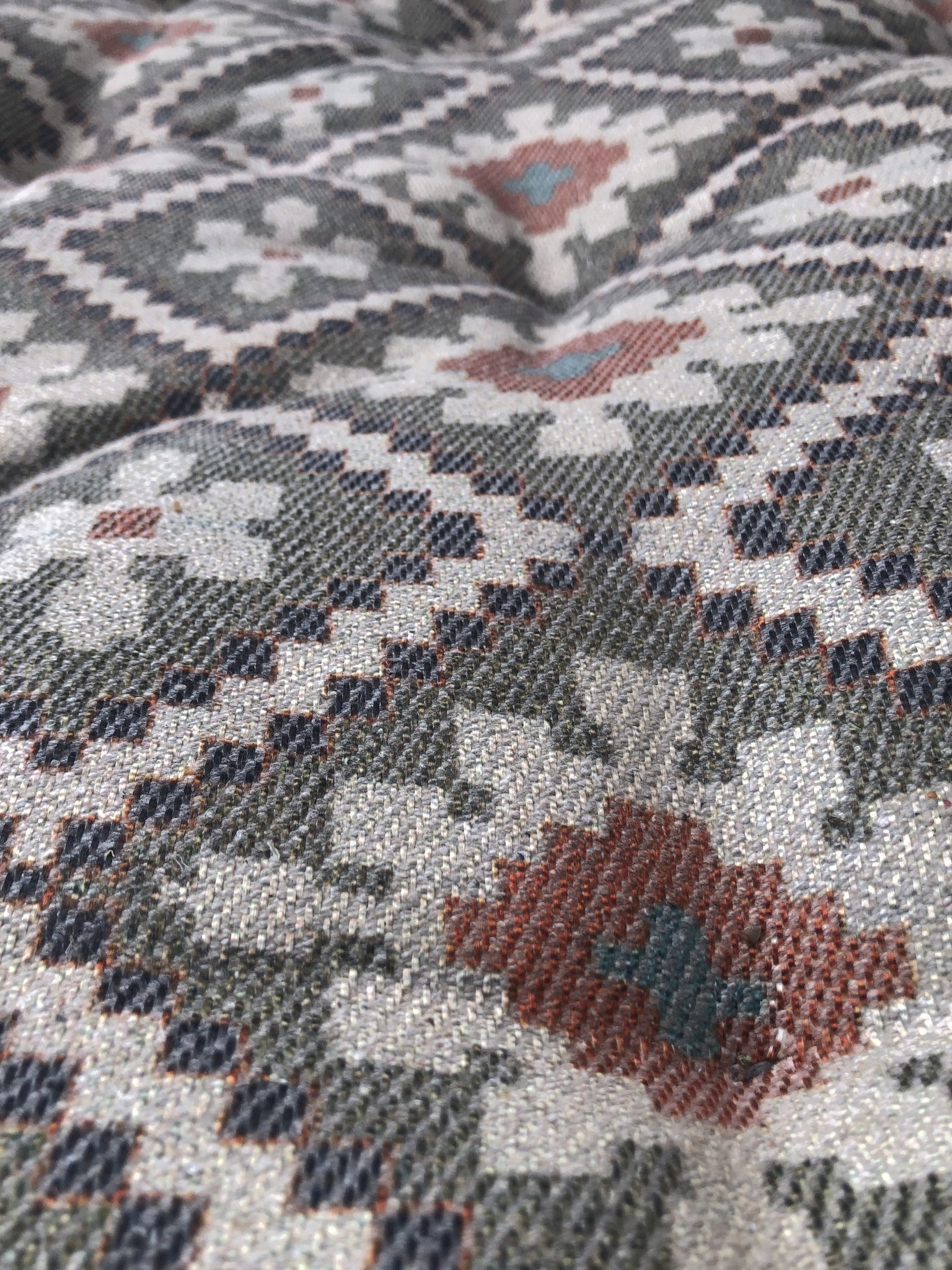 Pallettenkissen mit orientalischem Design