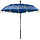 Orientalischer Sonnenschirm in Blau