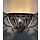 Orientalische Wandlampe mit Mondmotiv