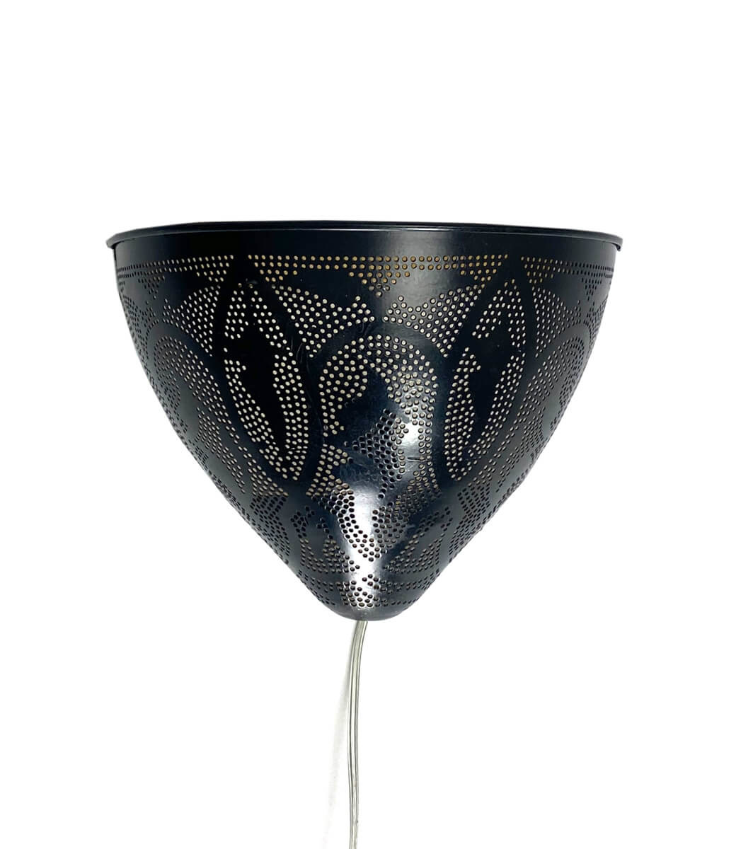 Orientalische Wandlampe mit Mondmotiv