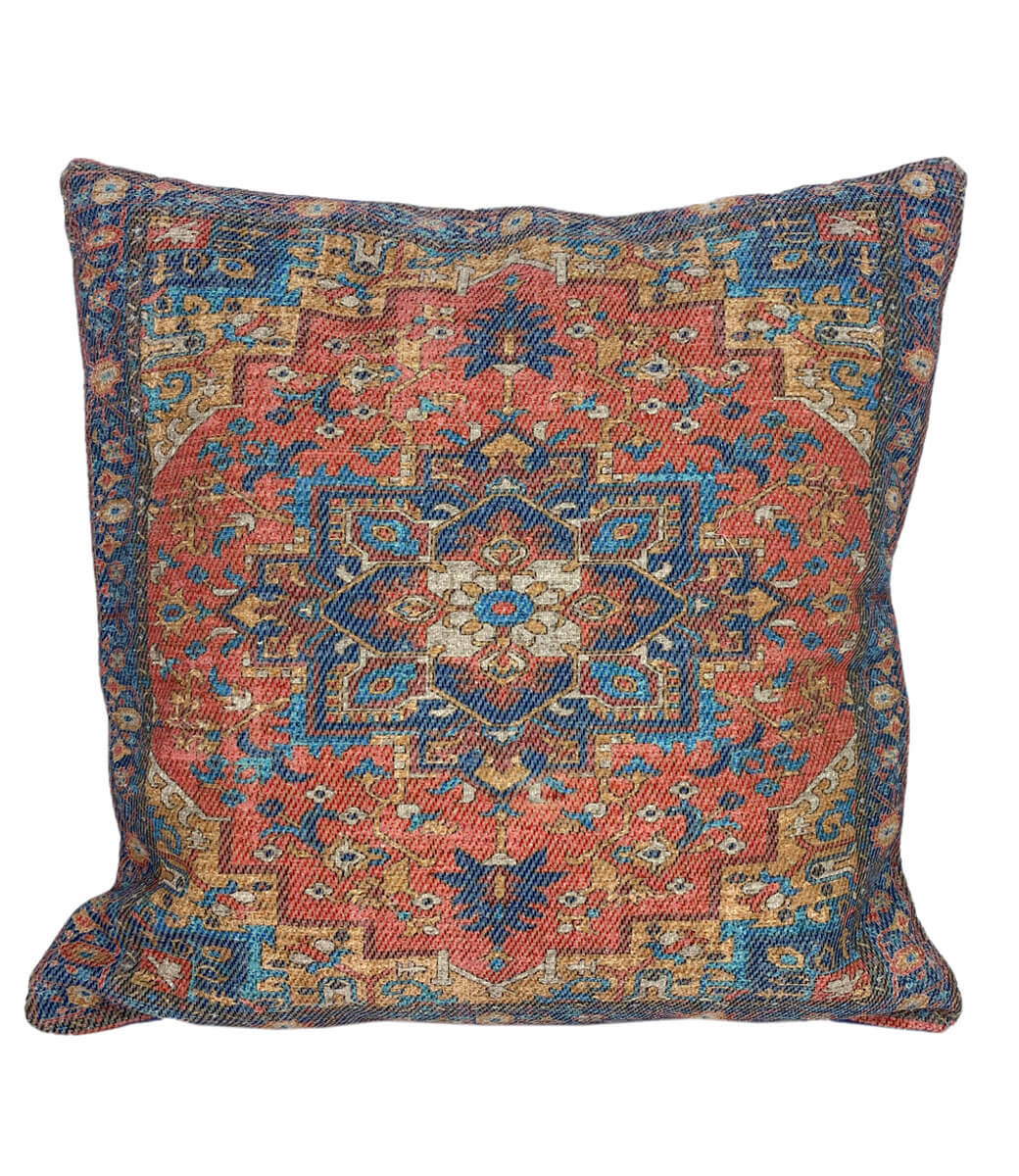 Farbenfrohes Kelim-Kissen