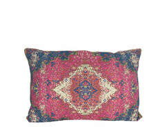 Rosa Kelim Kissen