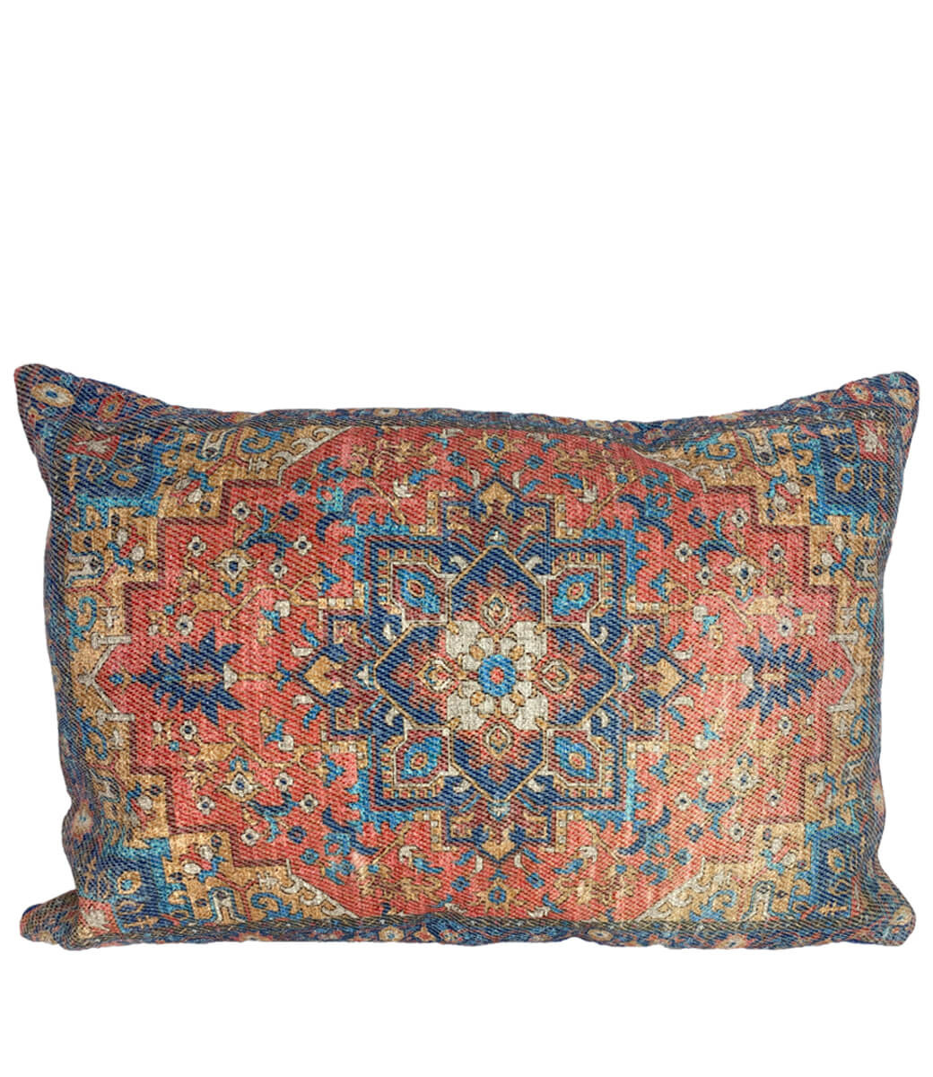 Farbenfrohes Zierkissen