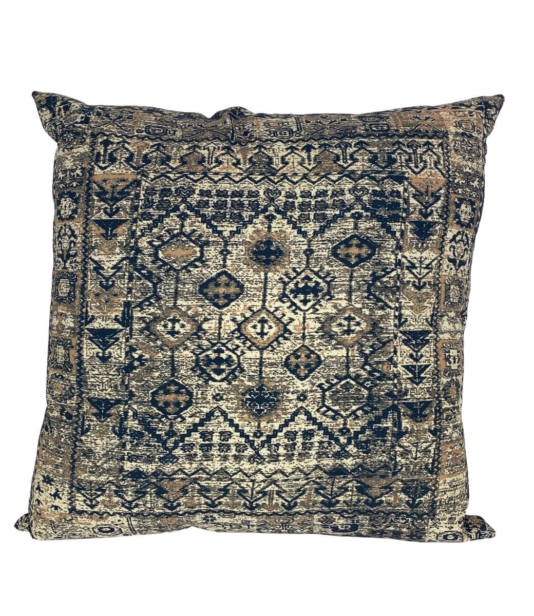 Schwarzes Kelim Kissen