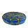 Velours Bodenkissen in Blau