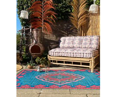 Wonder Rugs Mila Blaues outdoor teppich