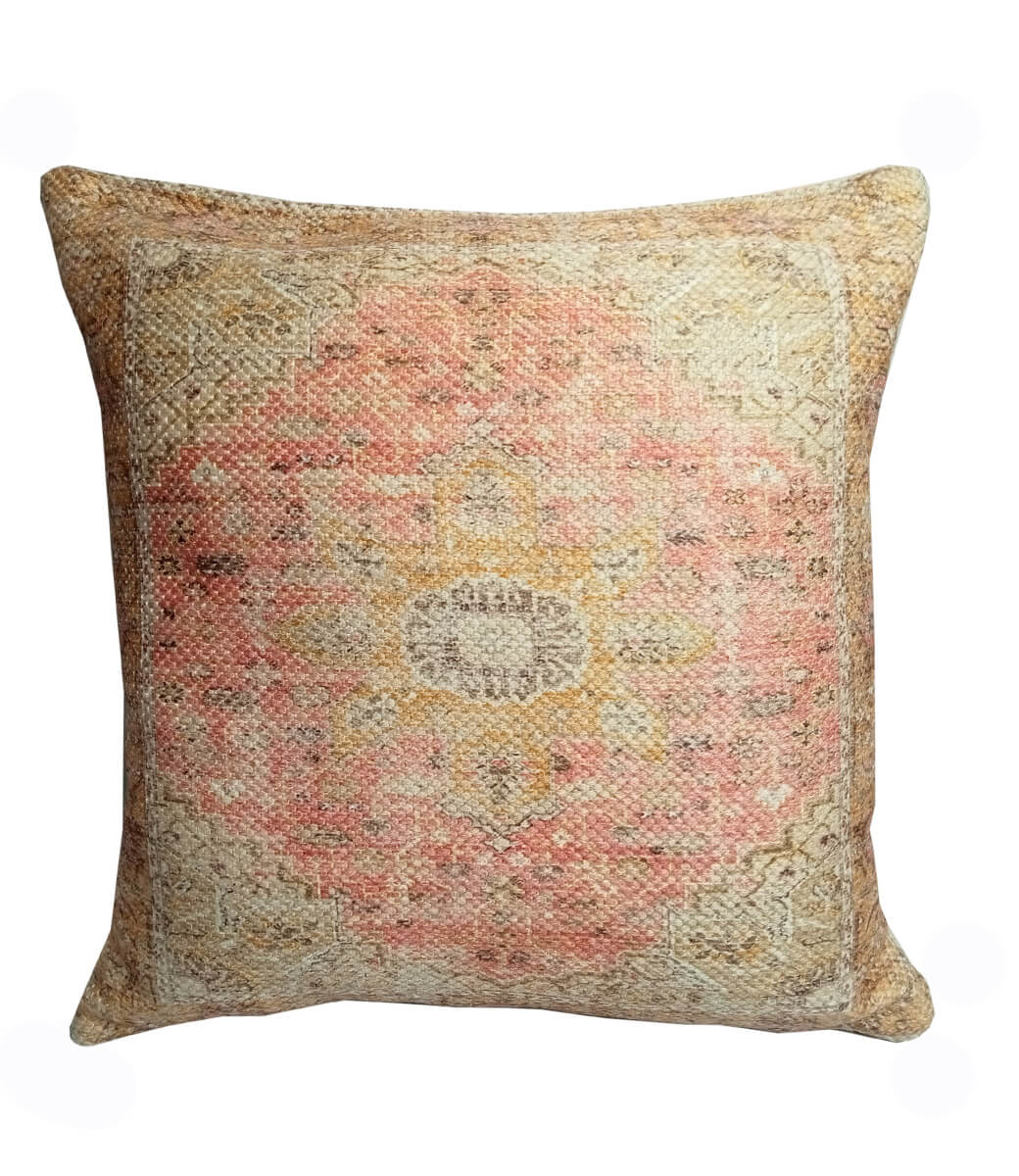 Wonder Rugs Rosa Kelim Kissen