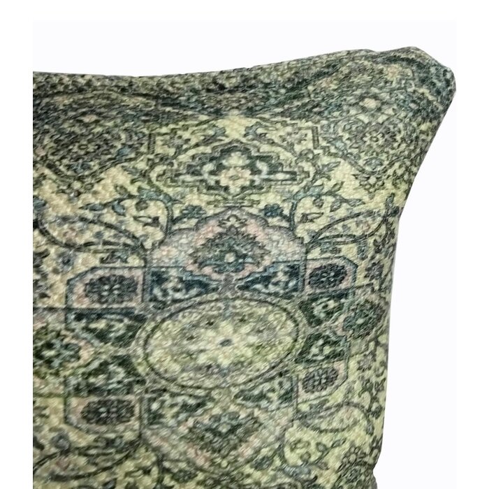 Wonder Rugs Grau Kelim Zierkissen