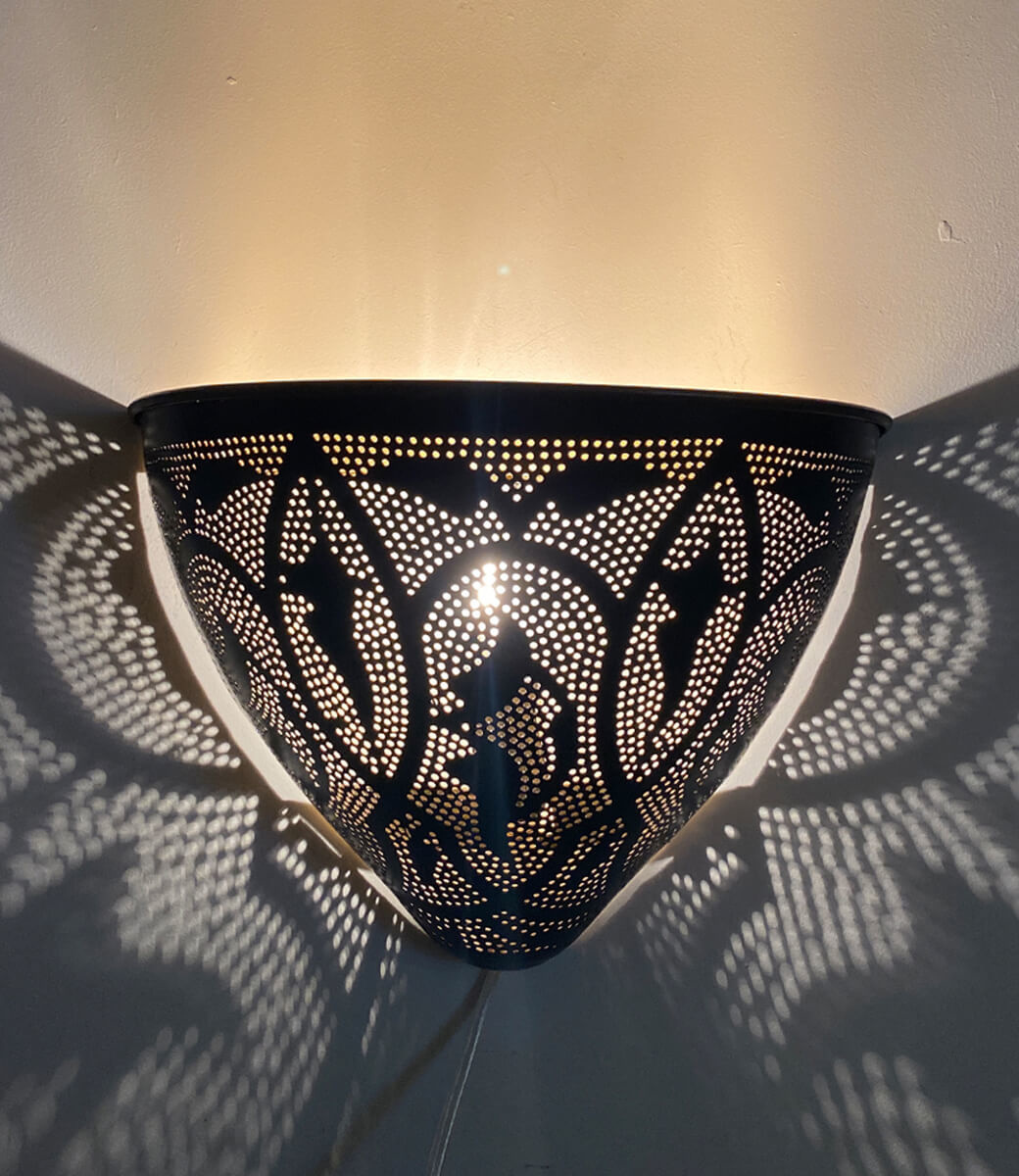 Orientalische Wandlampe "Maantje"