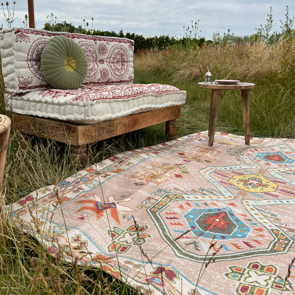 Wonder Rugs Outdoor teppich Sunidhi in Rosa